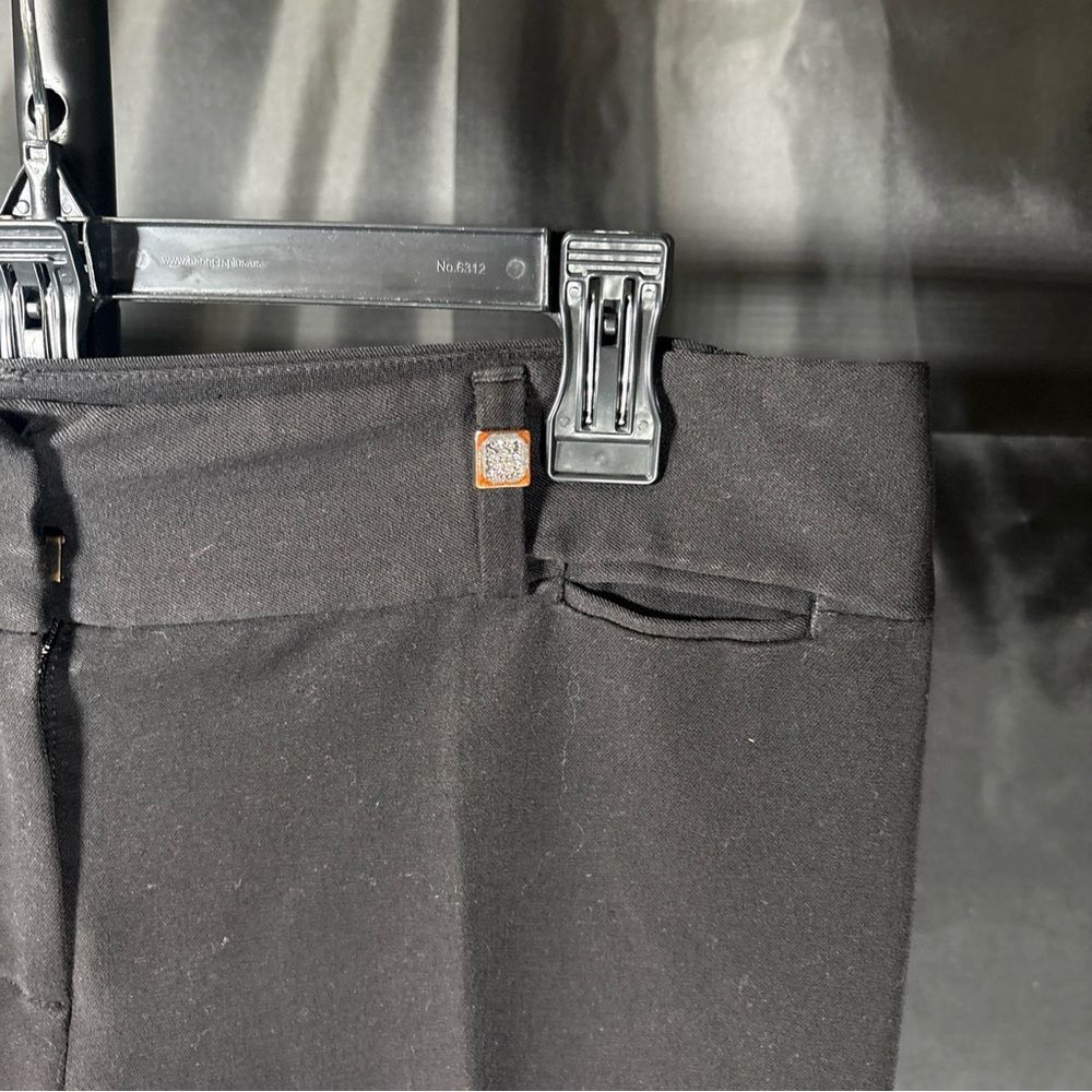 Anne Klein Black Flare Pants Sz M/ 10 - Picture 6 of 9